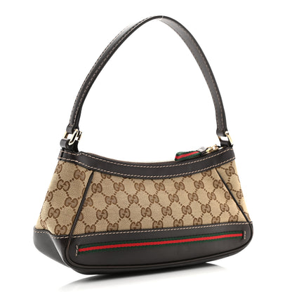 Gucci Monogram Small Mayfair Shoulder Bag Dark Brown 3 of 10