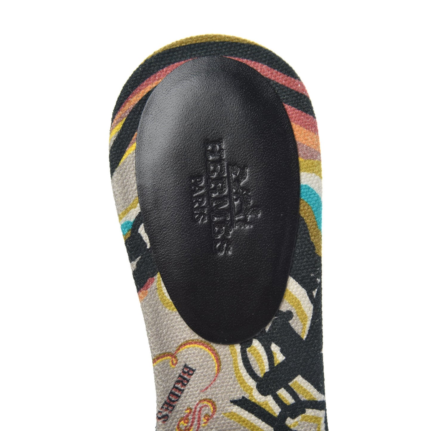 Suede Oasis Sandals 36 Black