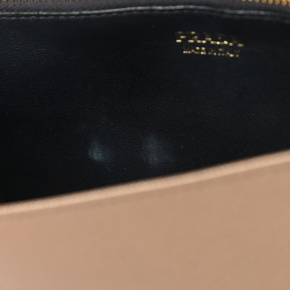 Prada Metallic Saffiano Lux Chain Wallet Quarzo Mordore 9 of 9
