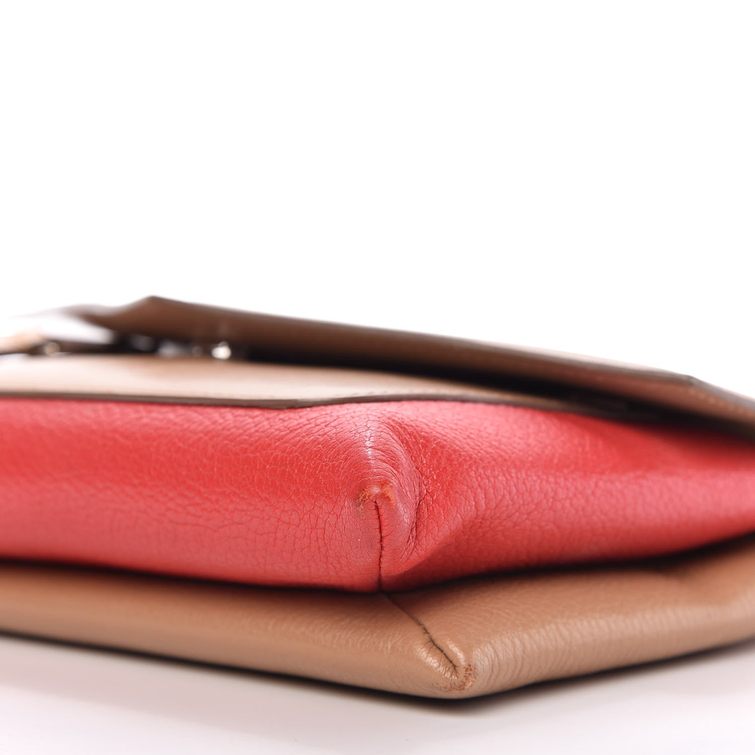 Givenchy Calfskin Duetto Crossbody Beige Red 7 of 9