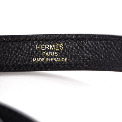 Hermes Epsom Kelly Sellier 25 Black 40 of 41