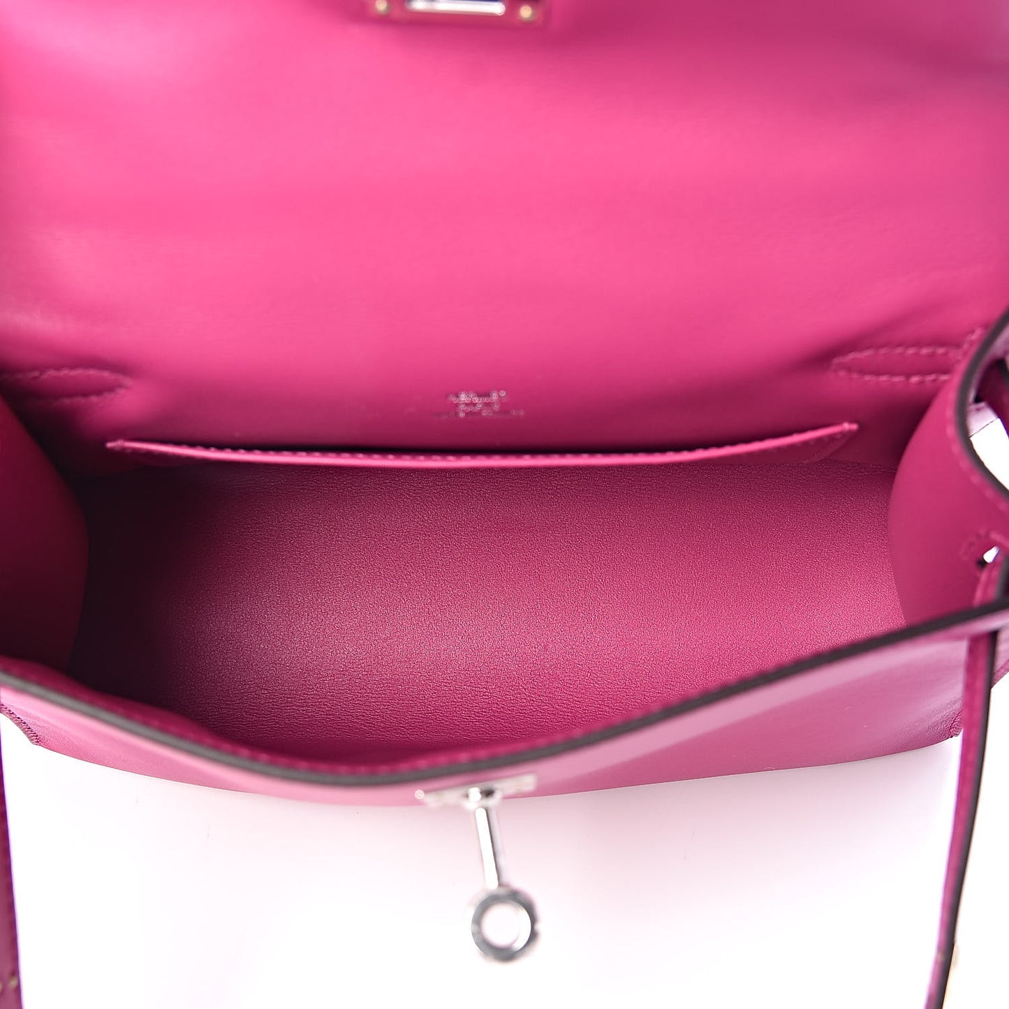Swift Kelly Pochette Clutch Rose Pourpre