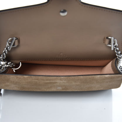 Gucci GG Supreme Monogram Super Mini Dionysus Shoulder Bag Taupe 5 of 9