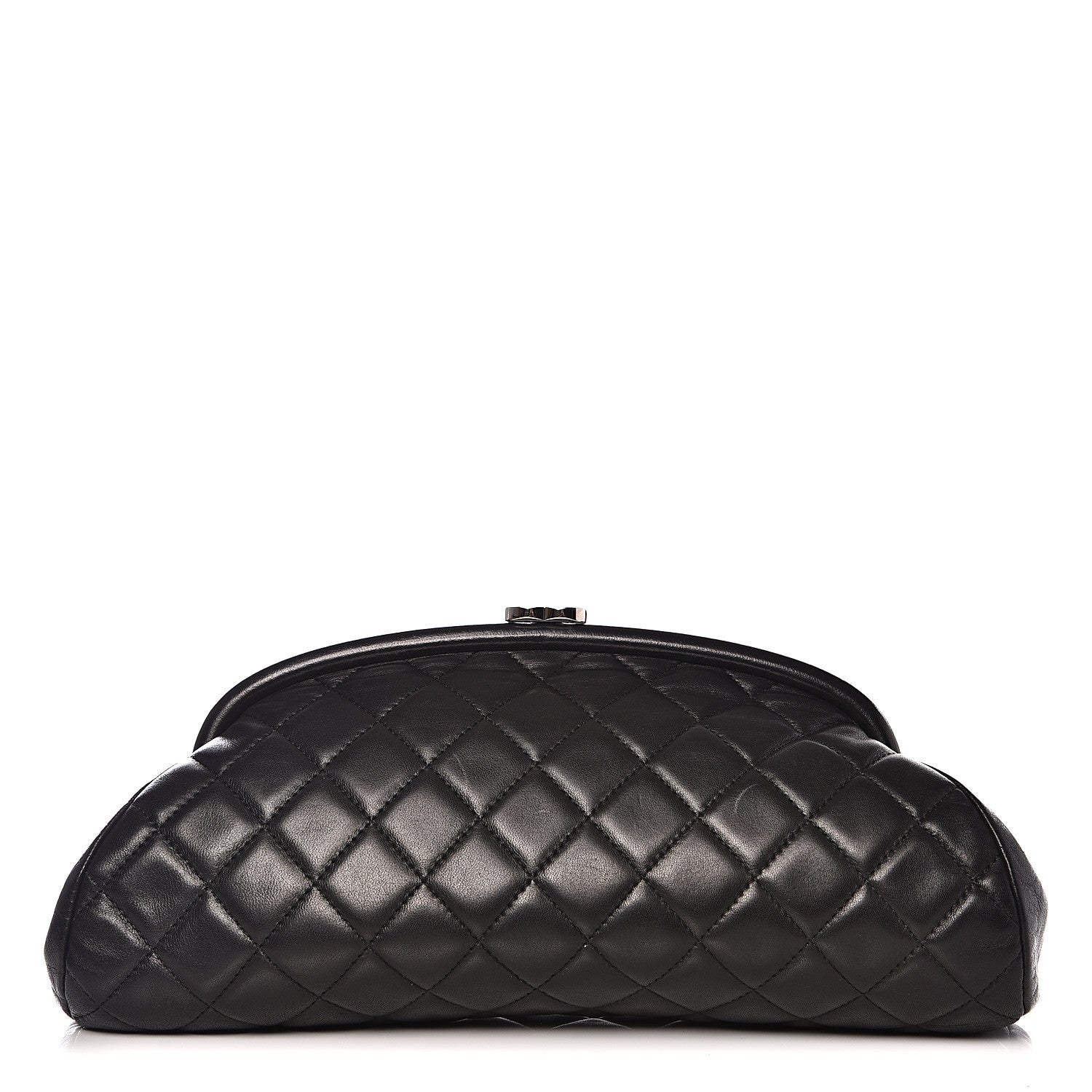 Chanel Lambskin Quilted Timeless Clutch Black 1 of 12