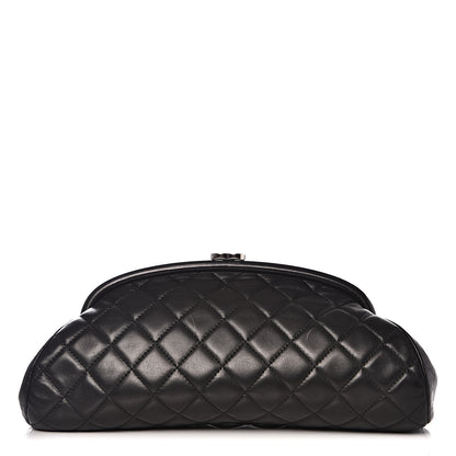 Chanel Lambskin Quilted Timeless Clutch Black 1 of 12