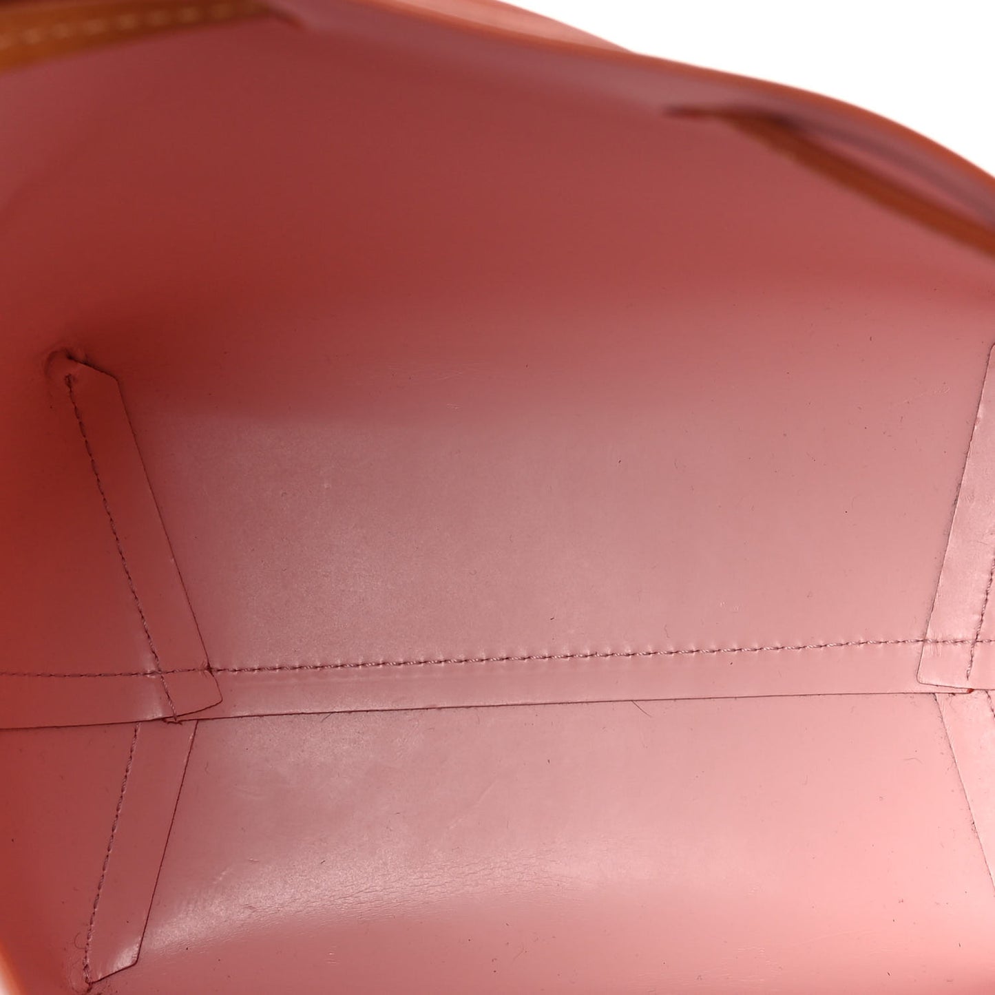 Calfskin Mini Bucket Bag Cammello Rosa