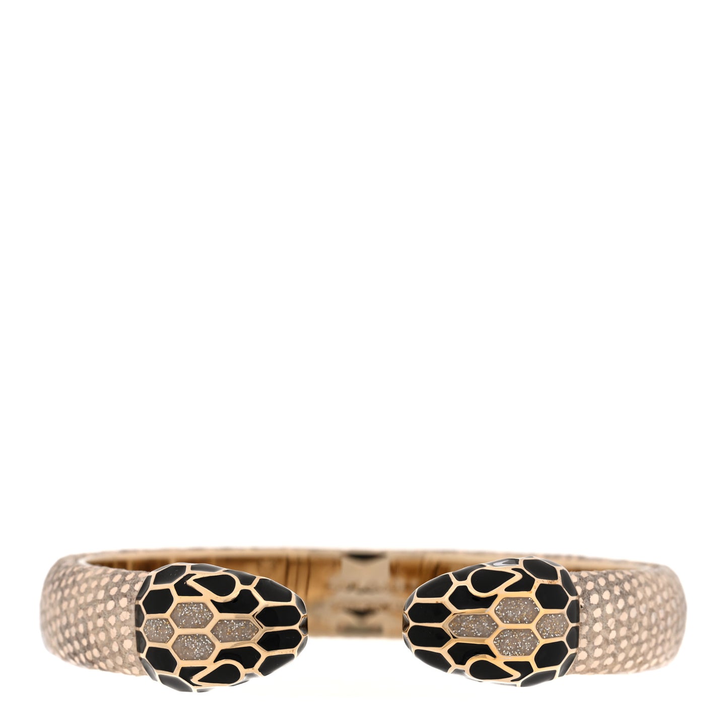 Metallic Karung Serpenti Forever Bracelet
