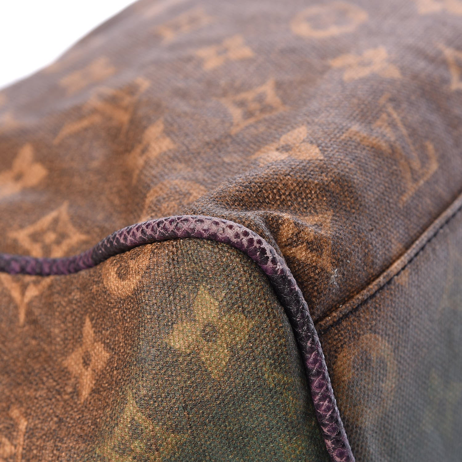 Louis Vuitton Monogram Karung Heartbreak Jokes Tote Violet 10 of 14