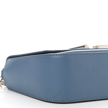 Fendi Vitello Dolce 3Baguette Shoulder Bag Light Blue 9 of 14