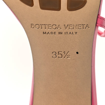 Bottega Veneta Crush Calfskin The Line 90mm Sandals 35.5 Milkshake 7 of 8