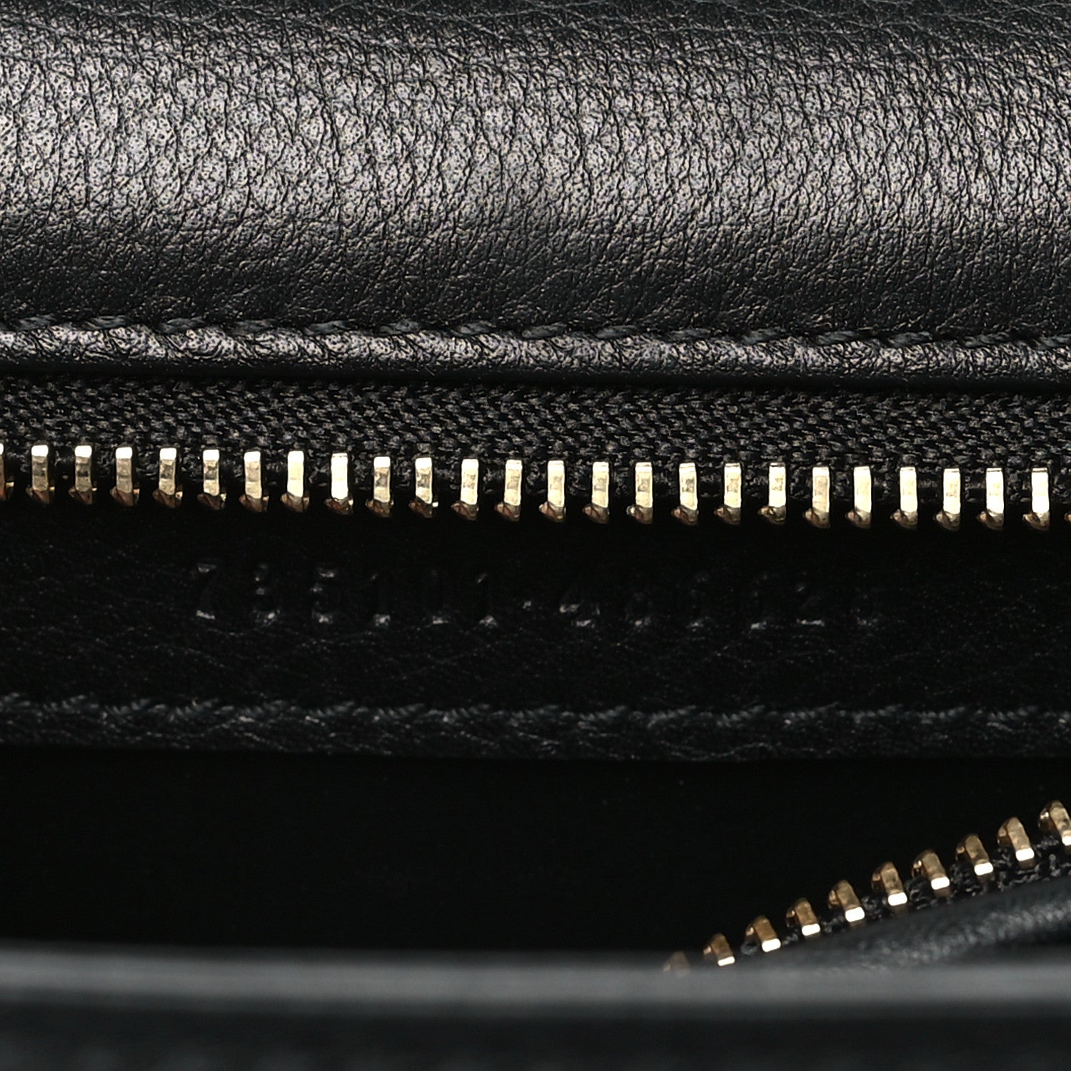 Gucci Roxy Calfskin Small Blondie Top Handle Shoulder Flap Bag Black 7 of 10