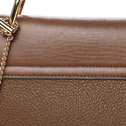 Chloe Grained Lambskin Drew Shoulder Bag Woody Khaki 7 of 11