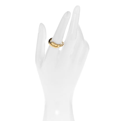 Bulgari 18K Yellow Gold Serpenti Viper Ring L 2 of 5