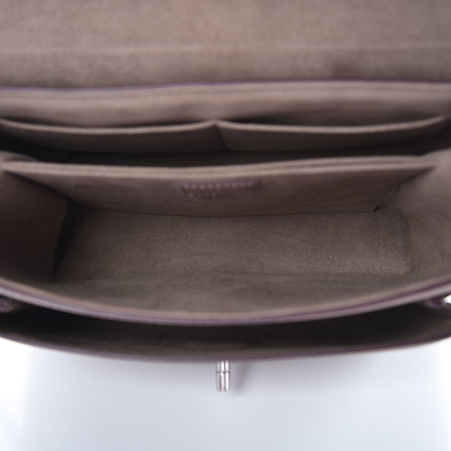 Soft Calfskin My Lockme Top Handle Taupe Glace