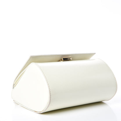 Givenchy Patent Calfskin Mini Pandora Box Chain Crossbody Bag White 4 of 10
