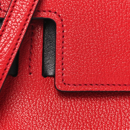 Miu Miu Goatskin Madras Click Top Handle Fuoco Black 8 of 13