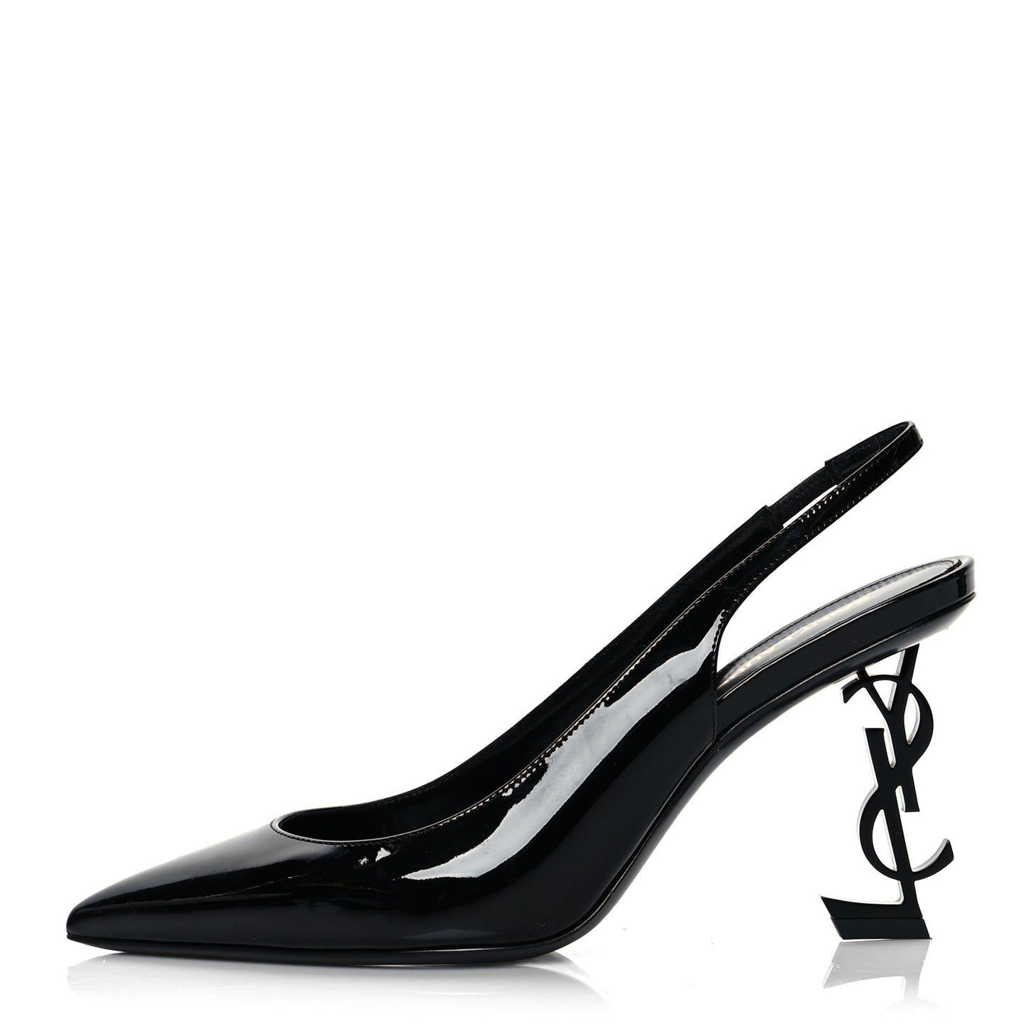 Patent Opyum Slingback 3.3 Pumps 37 Black