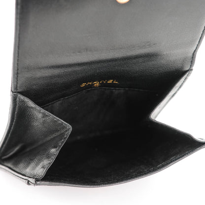 Chanel Caviar Timeless CC Card Holder Wallet Black 5 of 8