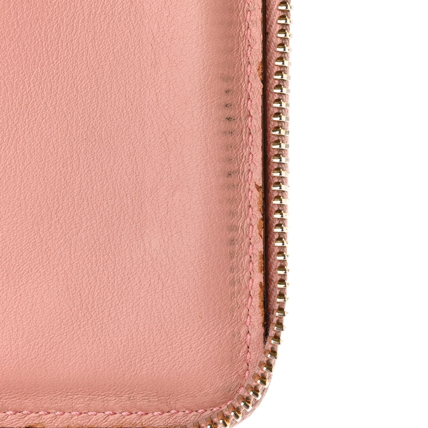 Soft Microguccissima Zip Around Organizer Wallet Soft Pink
