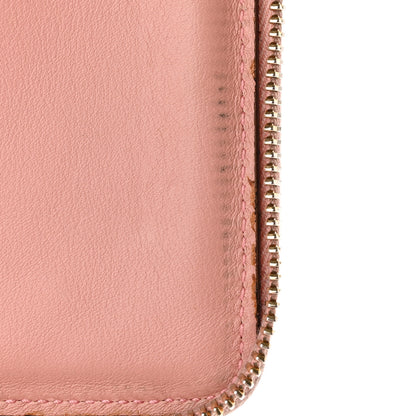 Gucci Soft Microguccissima Zip Around Organizer Wallet Soft Pink 8 of 15
