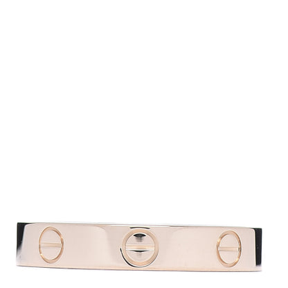 Cartier 18K Pink Gold 3.5mm LOVE Wedding Band Ring 56 7.5 3 of 4