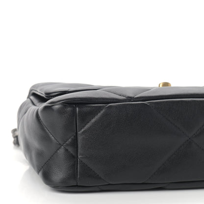 Chanel Lambskin Quilted Medium Chanel 19 Flap Black 8 of 9