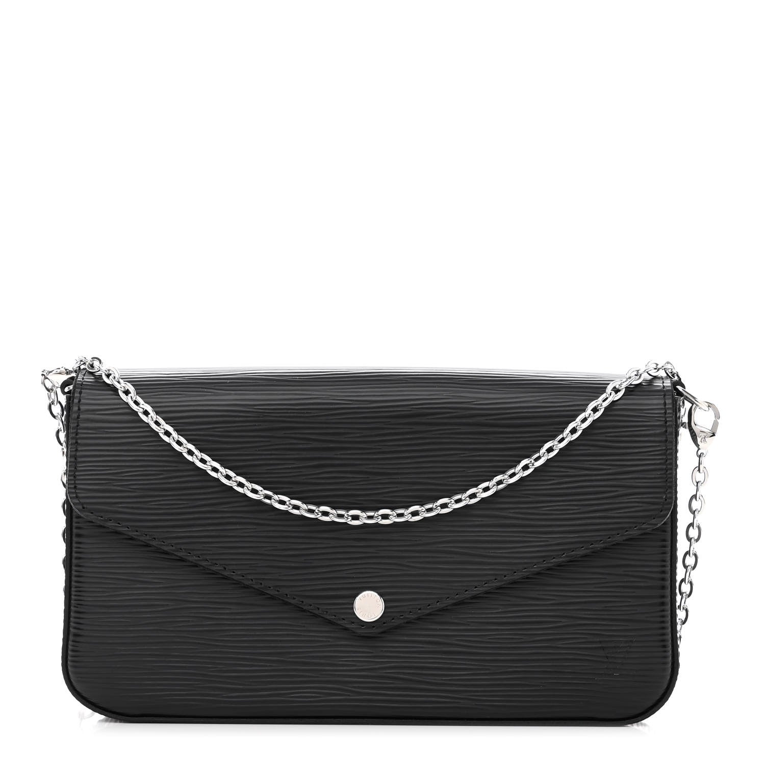 Louis Vuitton Epi Pochette Felicie Black 3 of 10