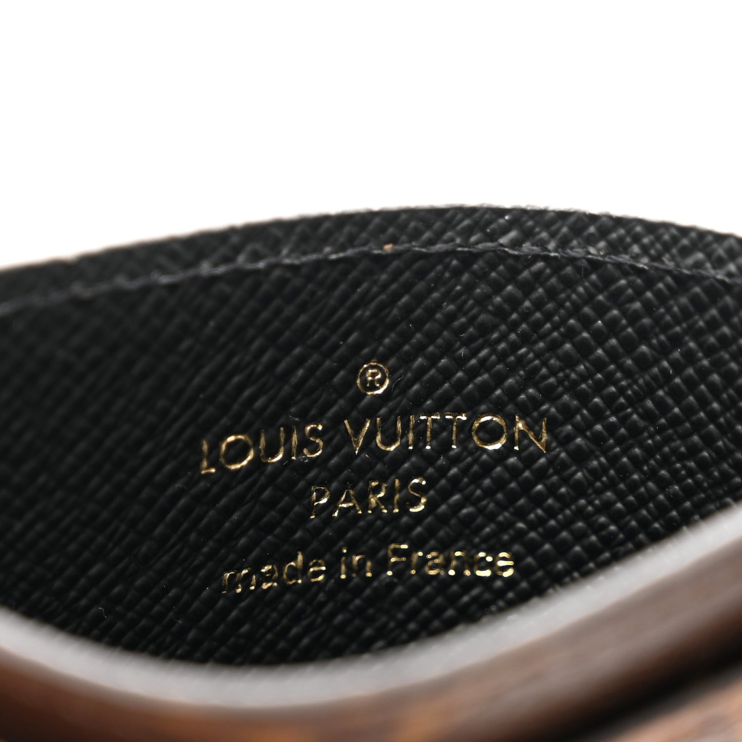 Reverse Monogram Card Holder