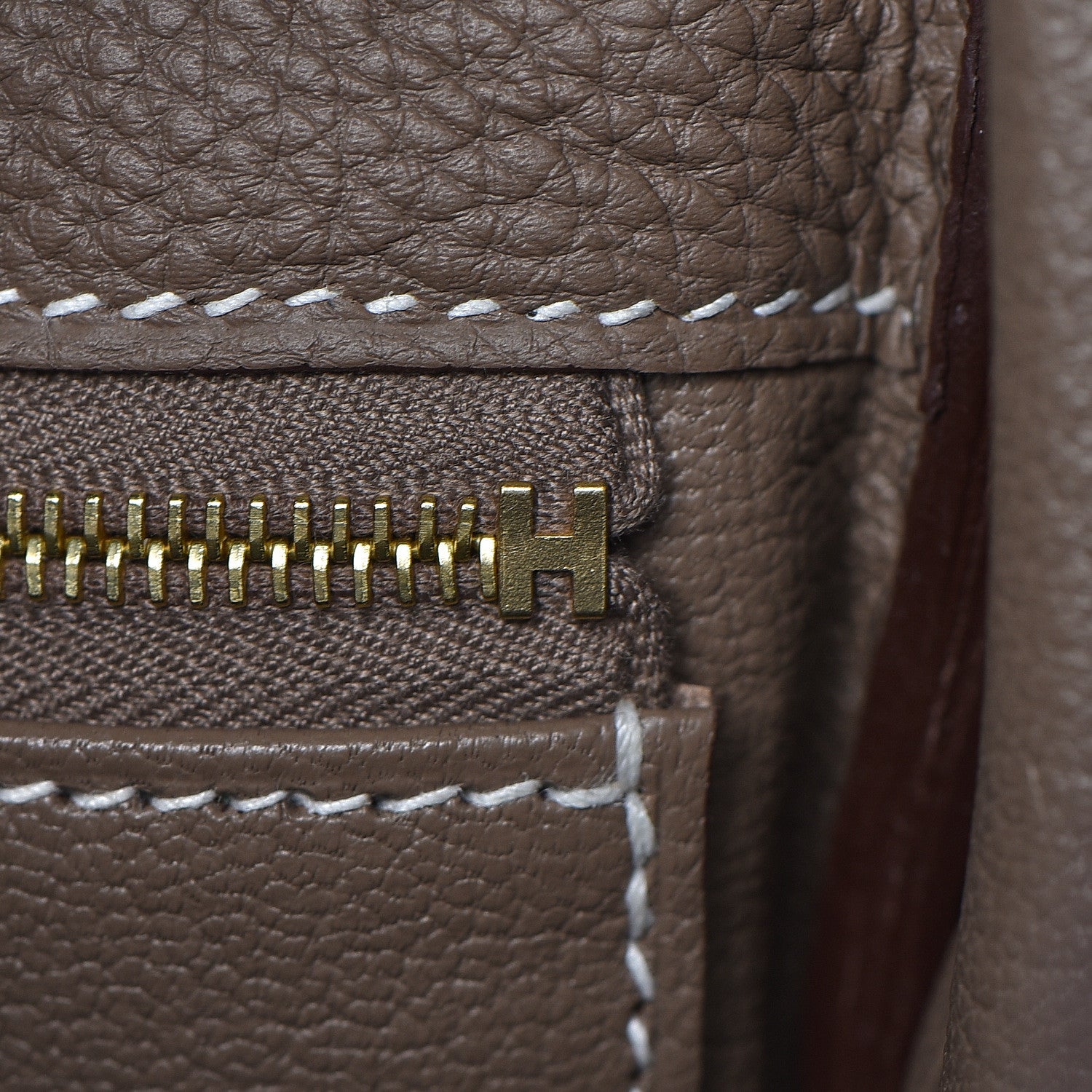Hermes Togo Kelly Retourne 32 Etoupe 13 of 40