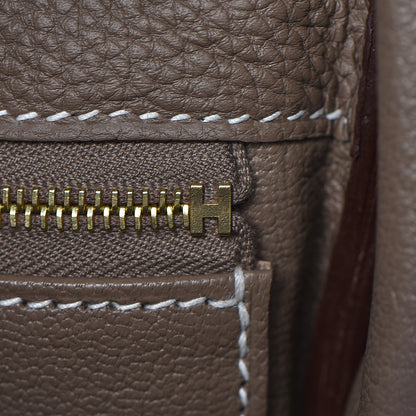 Hermes Togo Kelly Retourne 32 Etoupe 13 of 40