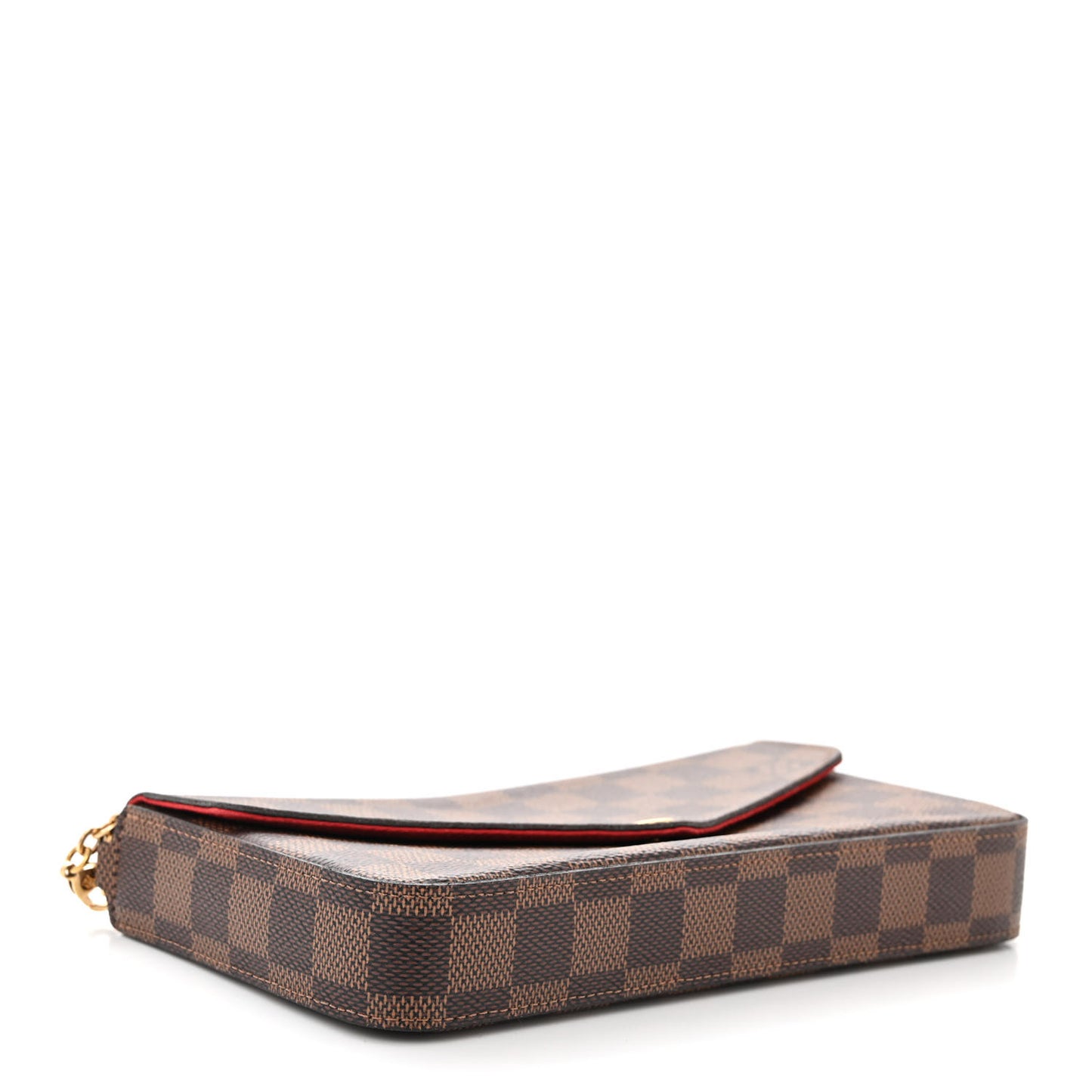 Damier Ebene Pochette Felicie Chain Wallet