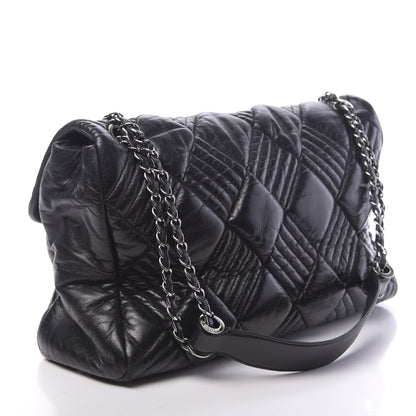 Chanel Lambskin In and Out XL Maxi Flap Black 3 of 12