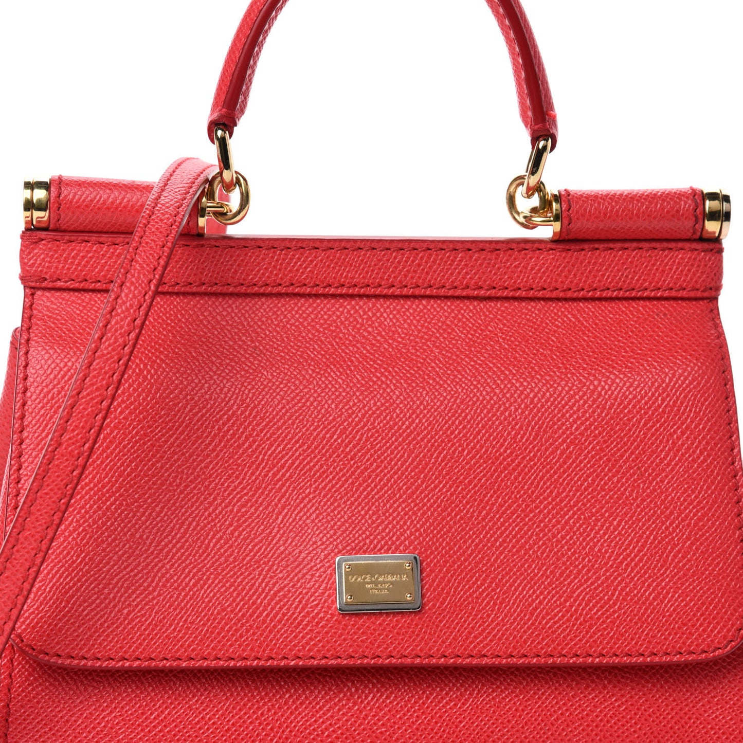 Dauphine Small Miss Sicily Satchel Dark Red