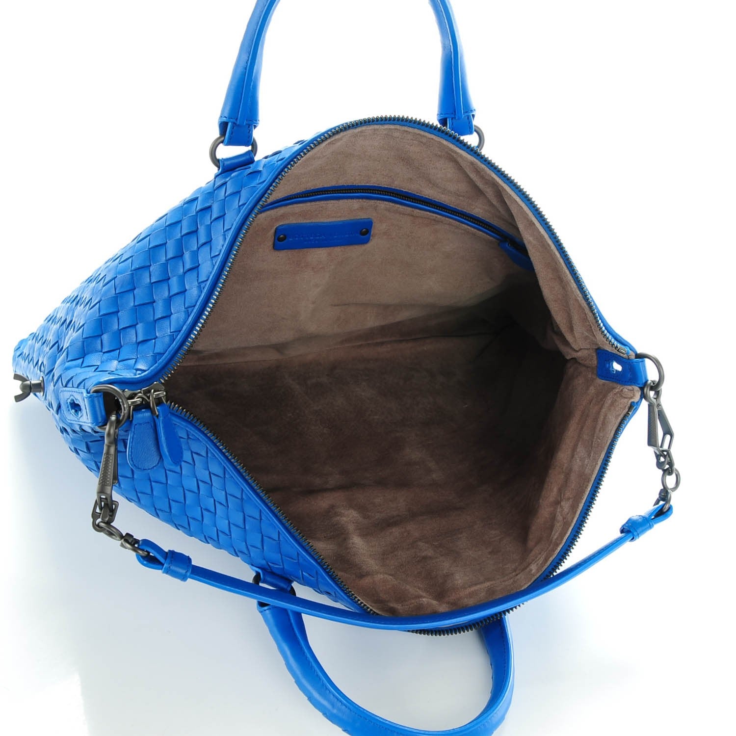 Bottega Veneta Nappa Intrecciato Medium Convertible Tote Bleuette 5 of 8