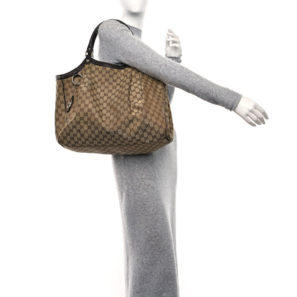 Gucci Monogram Large Sukey Tote Dark Brown 2 of 10
