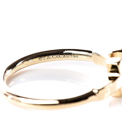 Tiffany 18K Yellow Gold T Wire Ring 49 5 4 of 4