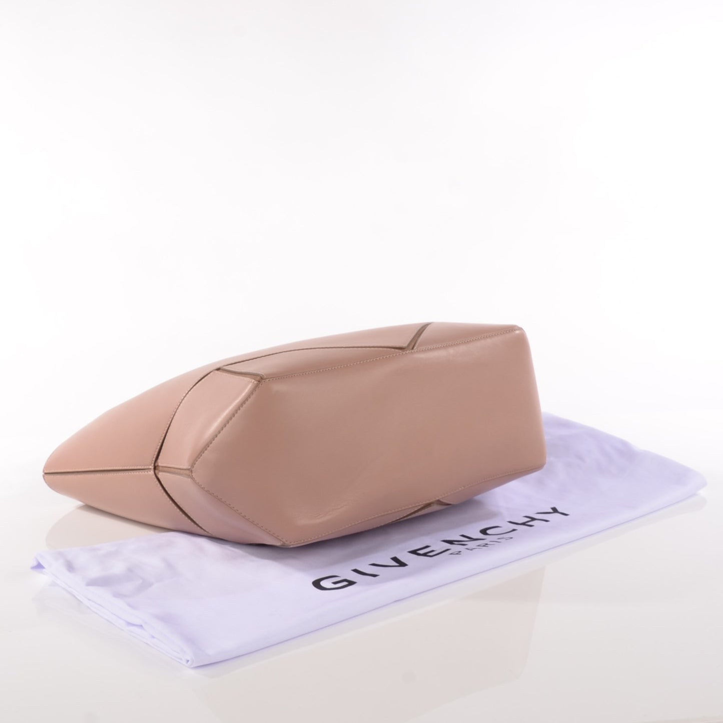 Nappa Easy Tote Pale Pink