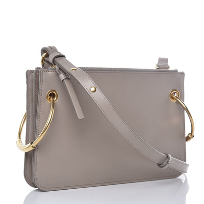 Chloe Calfskin Suede Mini Roy Bag Motty Grey 3 of 9