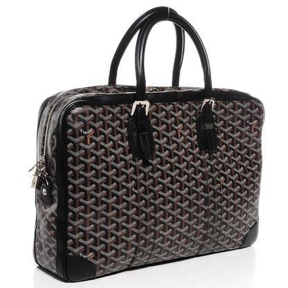 Goyard Goyardine Diplomat 24 Hour Briefcase Black 3 of 9