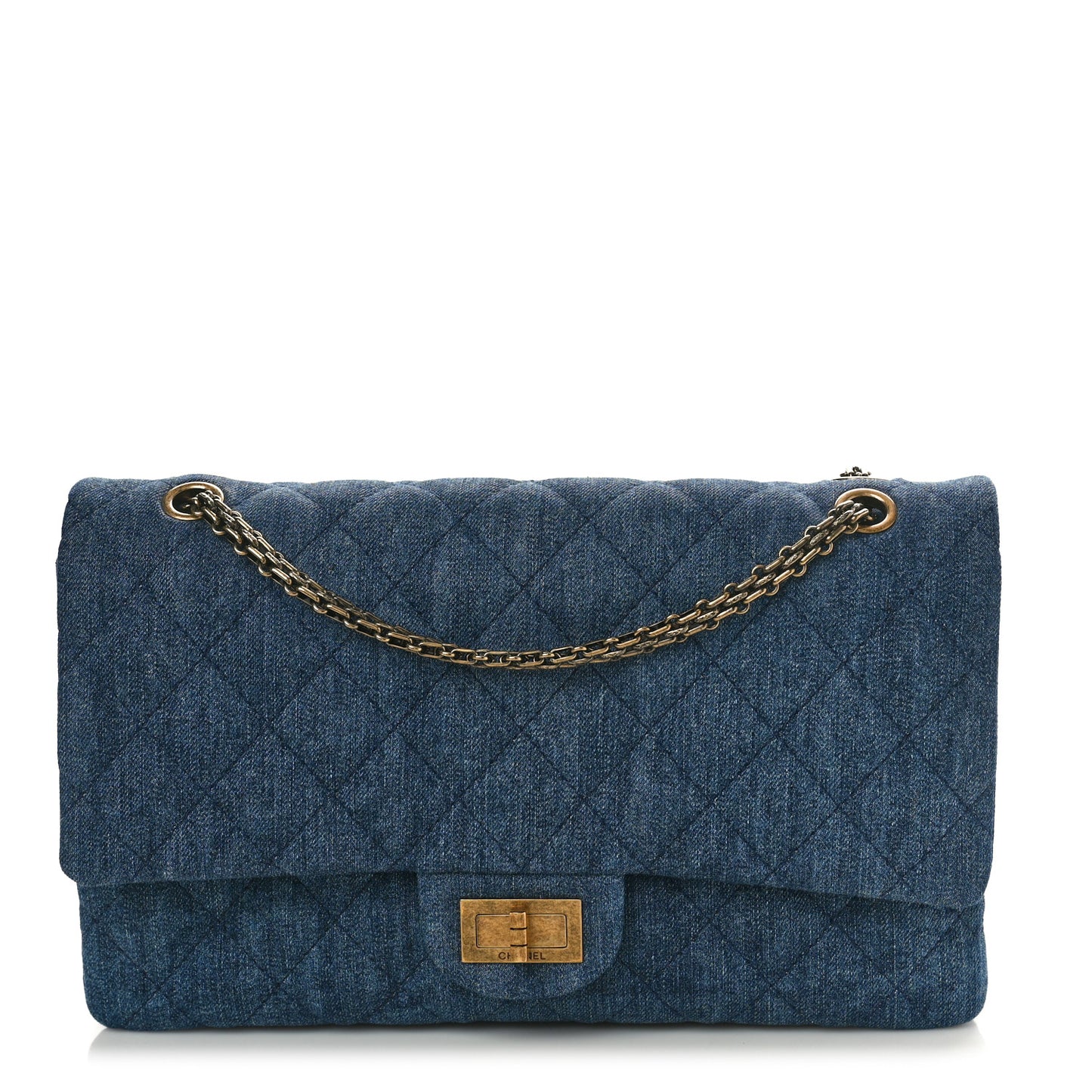 Denim Quilted 2.55 Reissue 227 Flap Blue
