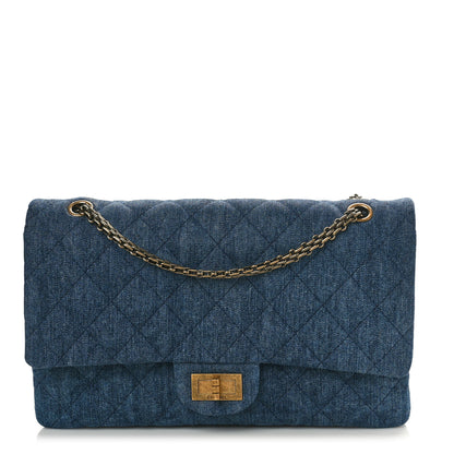 Chanel Denim Quilted 2.55 Reissue 227 Flap Blue 1 of 10