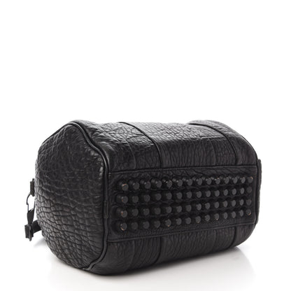 Alexander Wang Pebbled Lambskin Rockie Black Matte Black Hardware 4 of 9