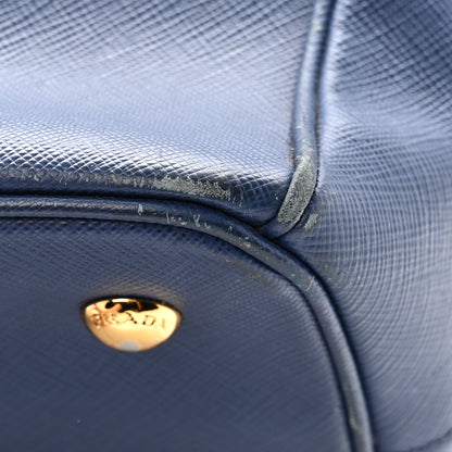 Prada Saffiano Lux Medium Tote Bluette 11 of 14
