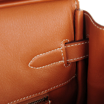 Hermes Toile Swift Birkin 30 Fauve 19 of 23