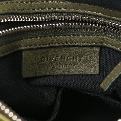Givenchy Tumbled Sheepskin Small Pandora Khaki 6 of 9