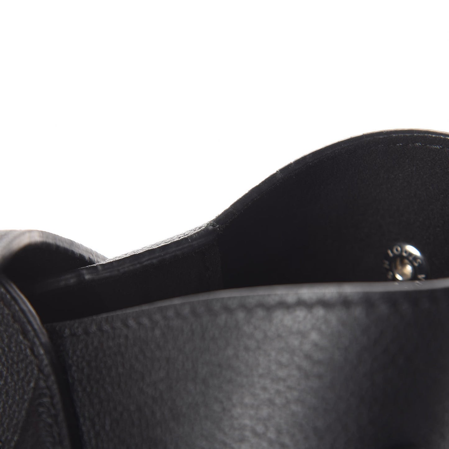 Calfskin Lockme Go Tote Black