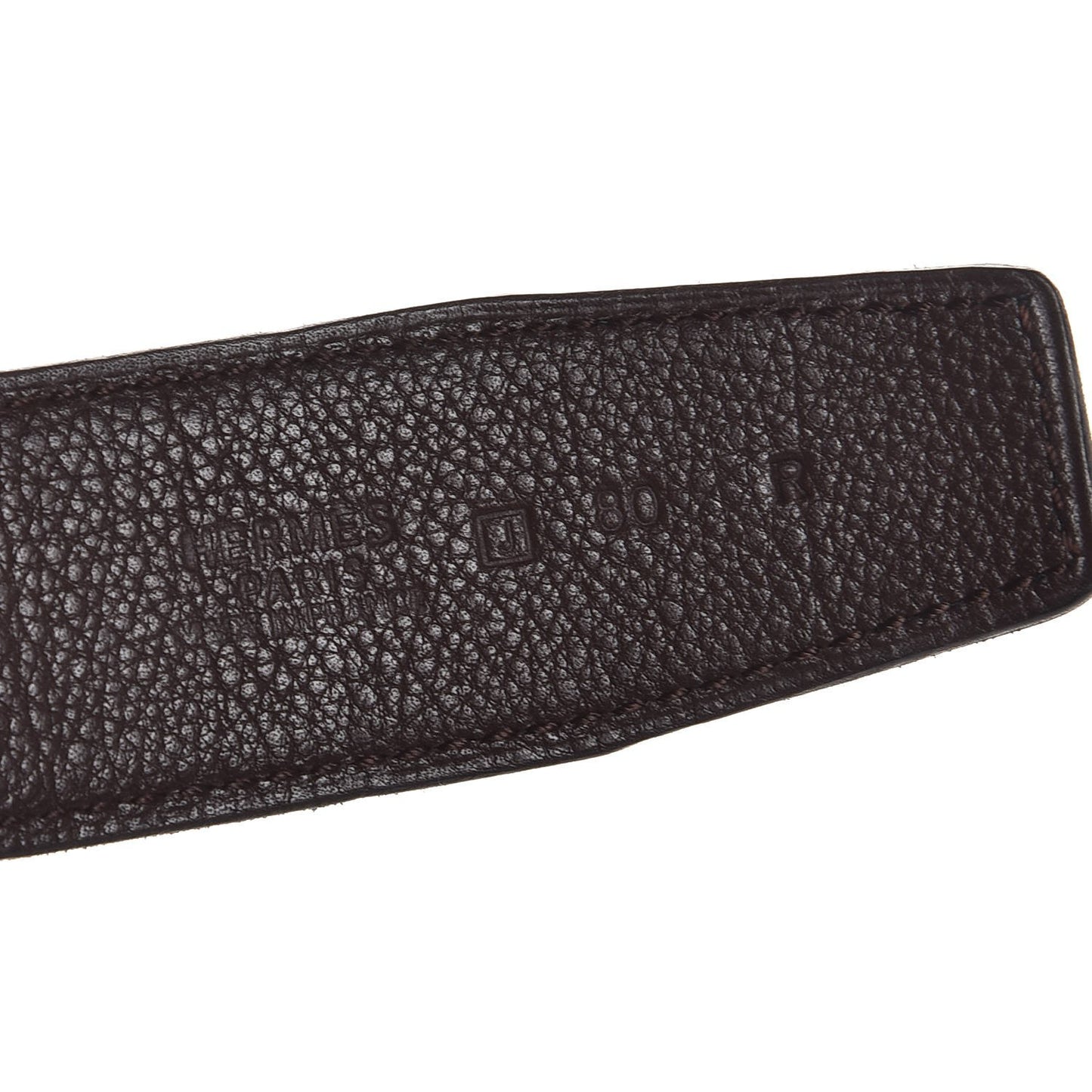 Box Togo 32mm Belt Strap 80 Black Chocolate