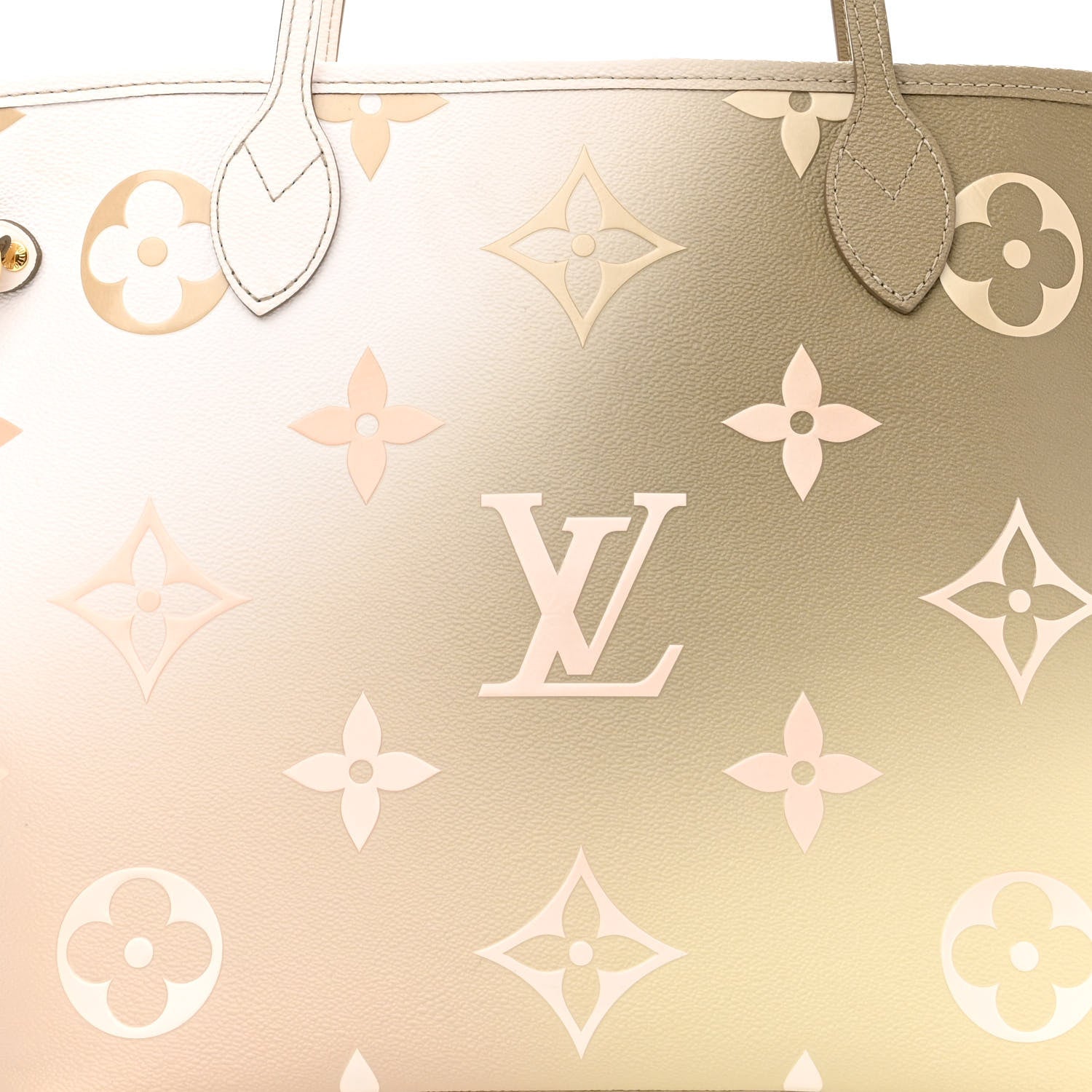 Louis Vuitton Monogram Giant Spring In The City Neverfull MM Sunset Kaki 7 of 11