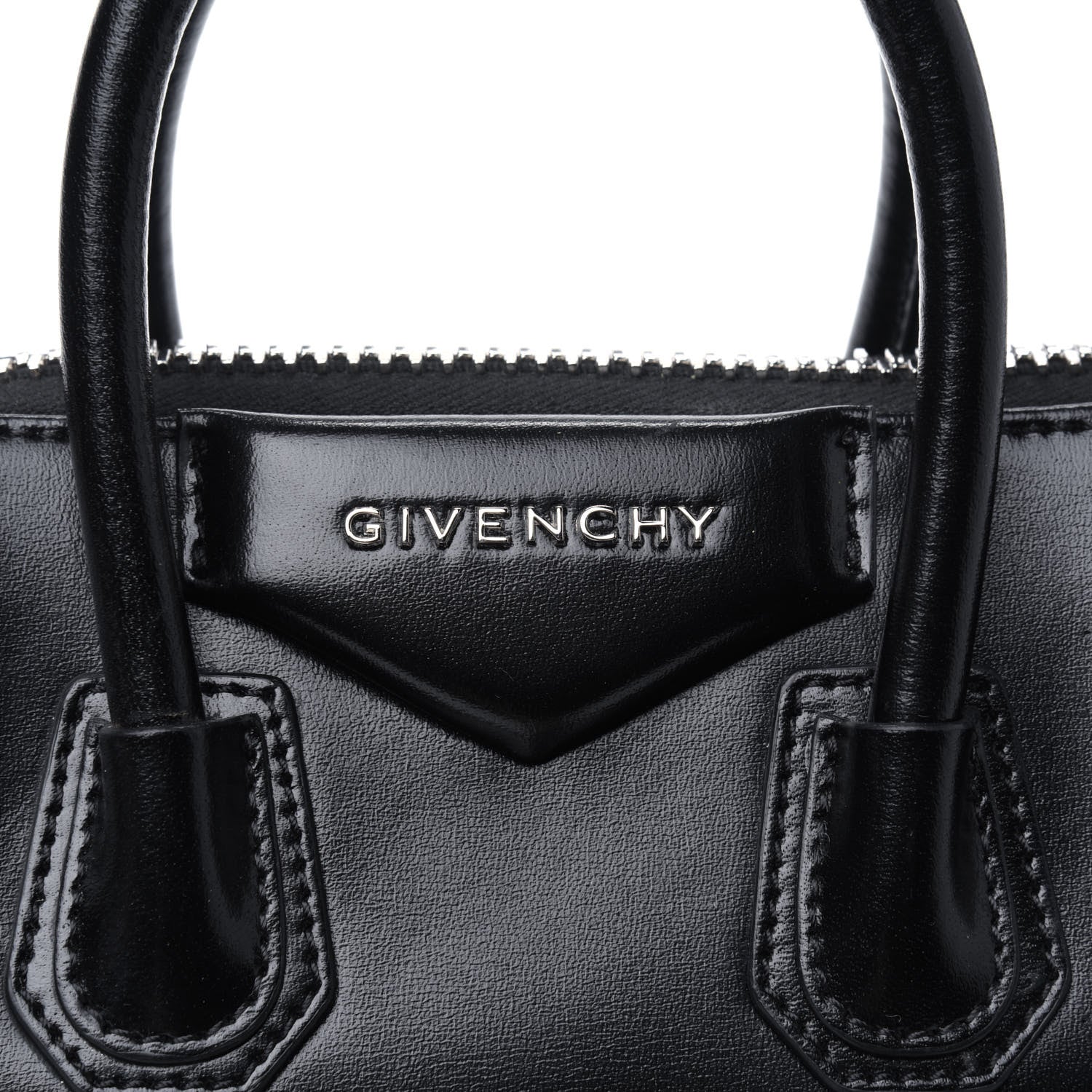 Givenchy Shiny Lord Calfskin Mini Antigona Black 23 of 24