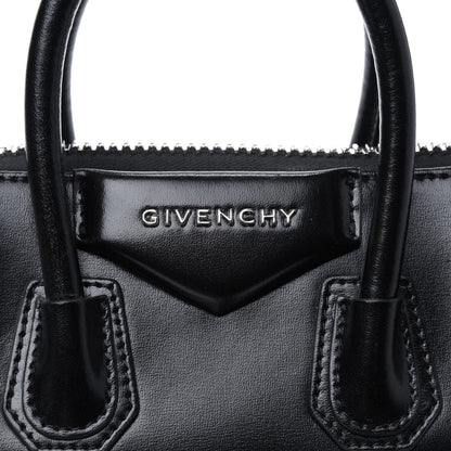 Givenchy Shiny Lord Calfskin Mini Antigona Black 23 of 24